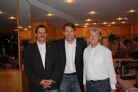 v.l.n.r. Riet R. Campell, Marc-Henri Duc, Kari Eggen