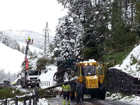 Stromversorgung auf die Schwägalp unterbrochen