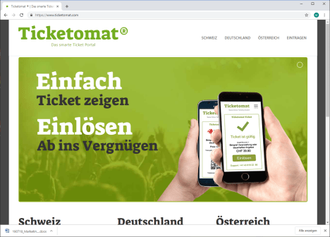 Ticketomat® Das smarte Ticket Portal